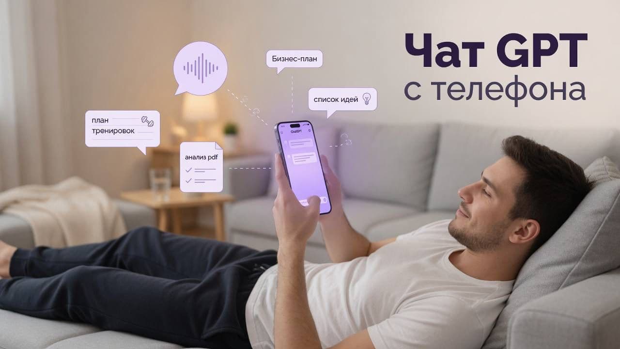 Чат ГПТ с телефона: как держать помощника всегда под рукой