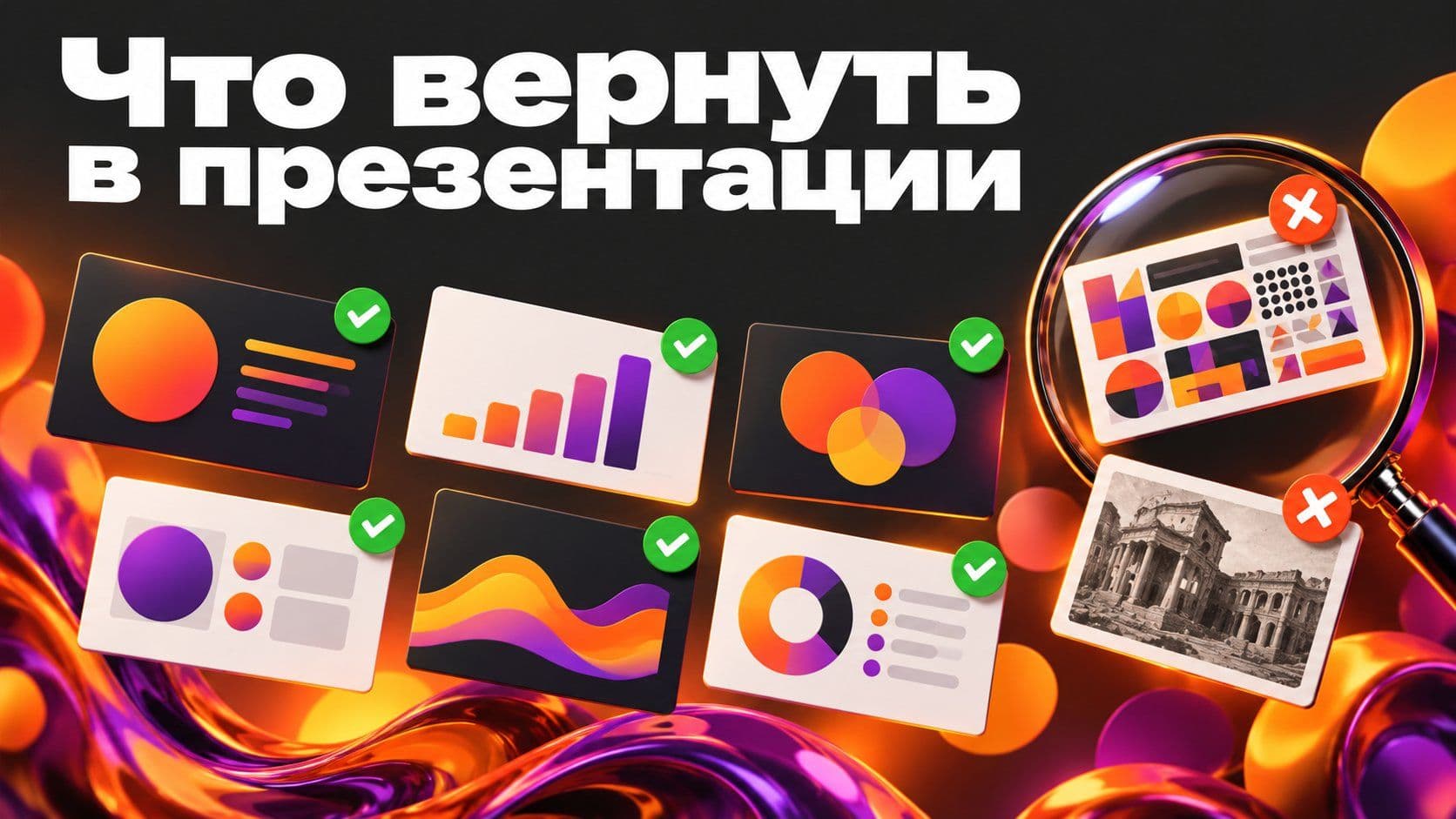 Алиса, сделай презентацию: что пришло файлом и что я бы вернул