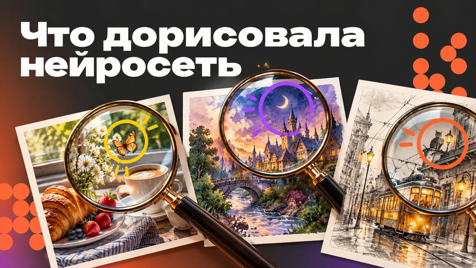 Какая нейросеть умеет рисовать: три картинки и что она додумала сама
