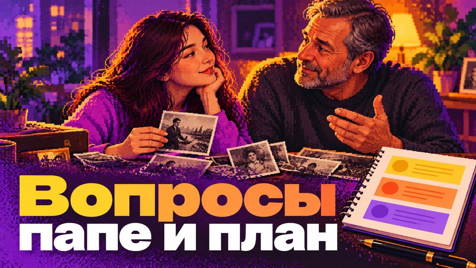 Написать сочинение «Когда мой отец был маленьким»: вопросы папе и план