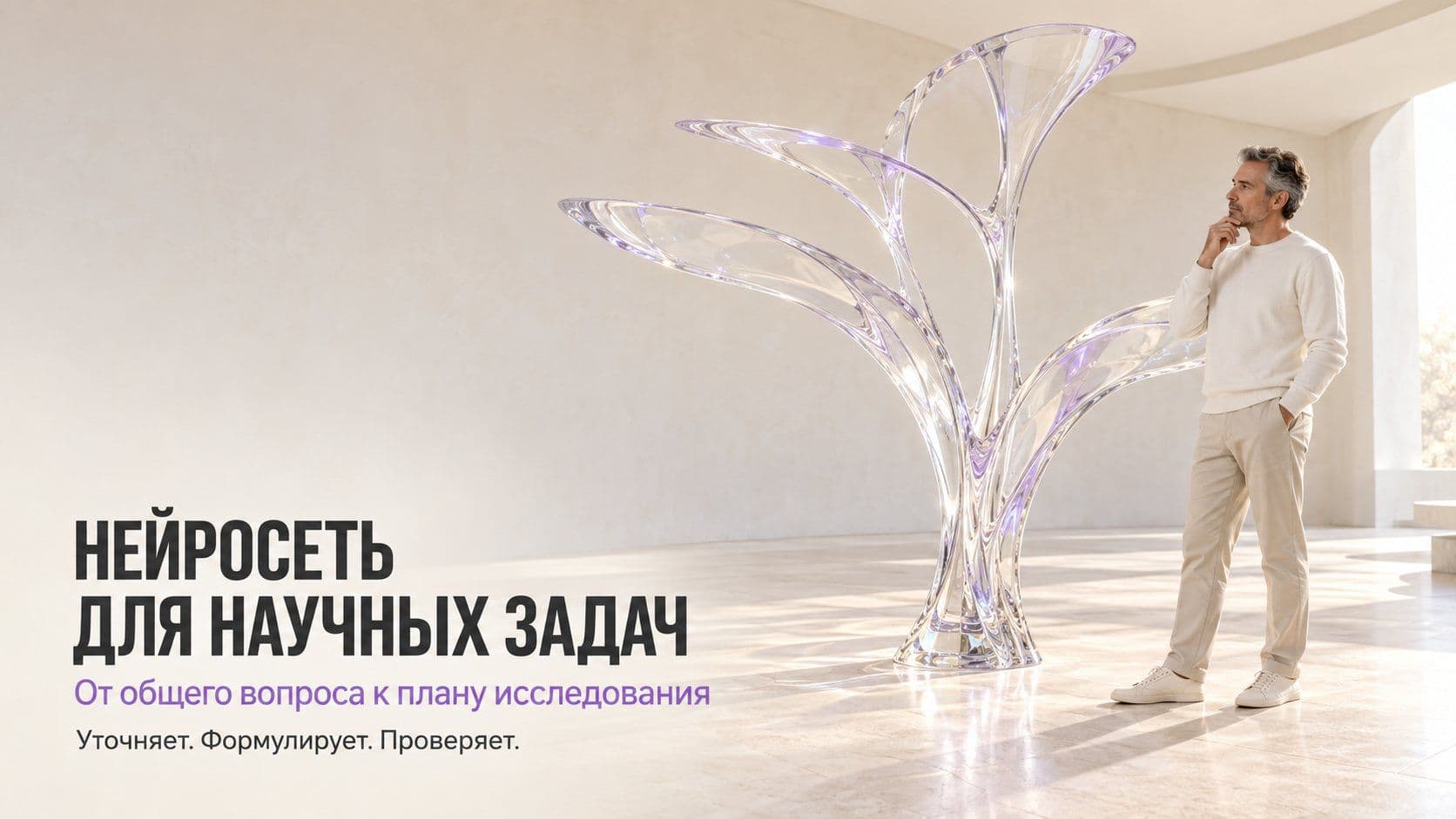 Нейросеть для научных задач: как обзор превратился в план курсовой