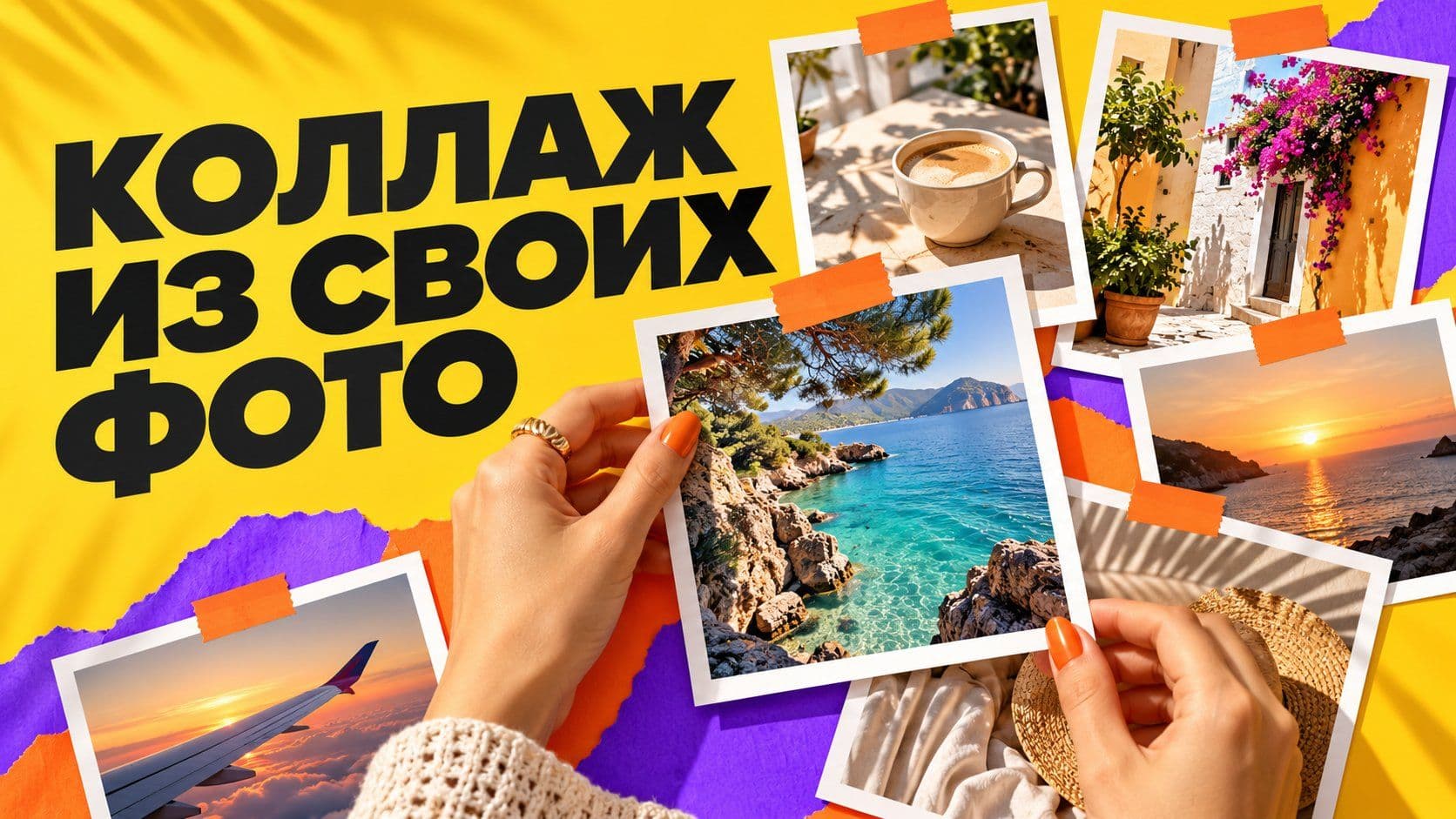 Нейросеть для создания коллажа бесплатно: из своих фото или нарисовать