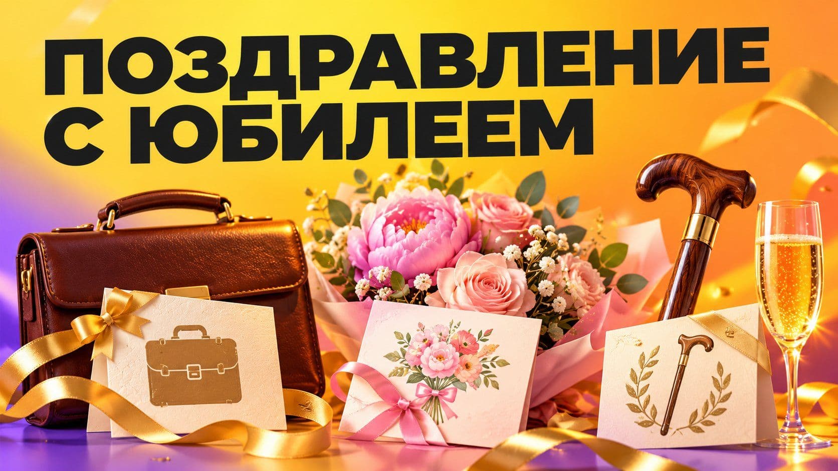 Поздравление с юбилеем от нейросети: коллеге, маме и дедушке